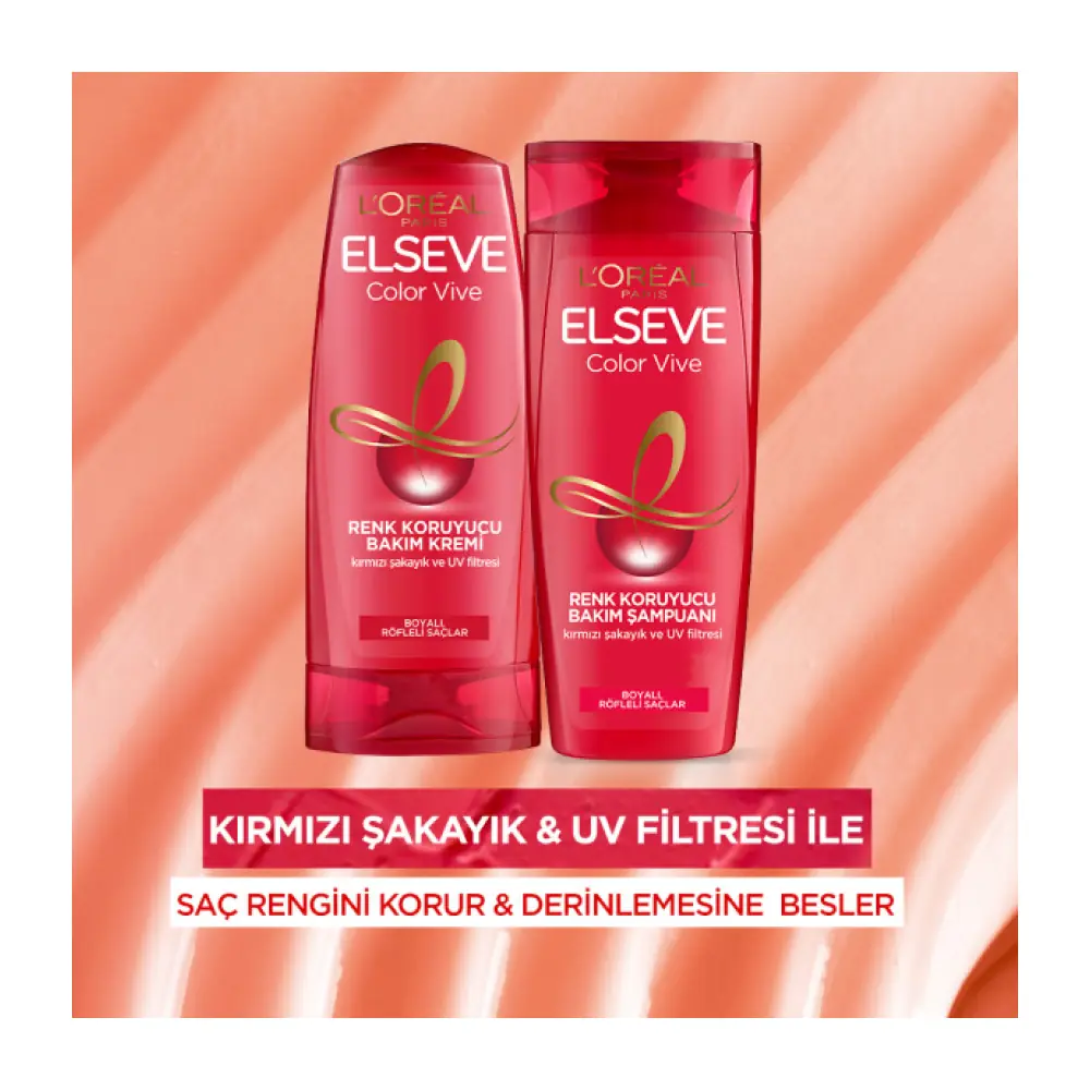 Elseve Colorvive Renk Koruyucu Bakım Şampuanı 360 ml