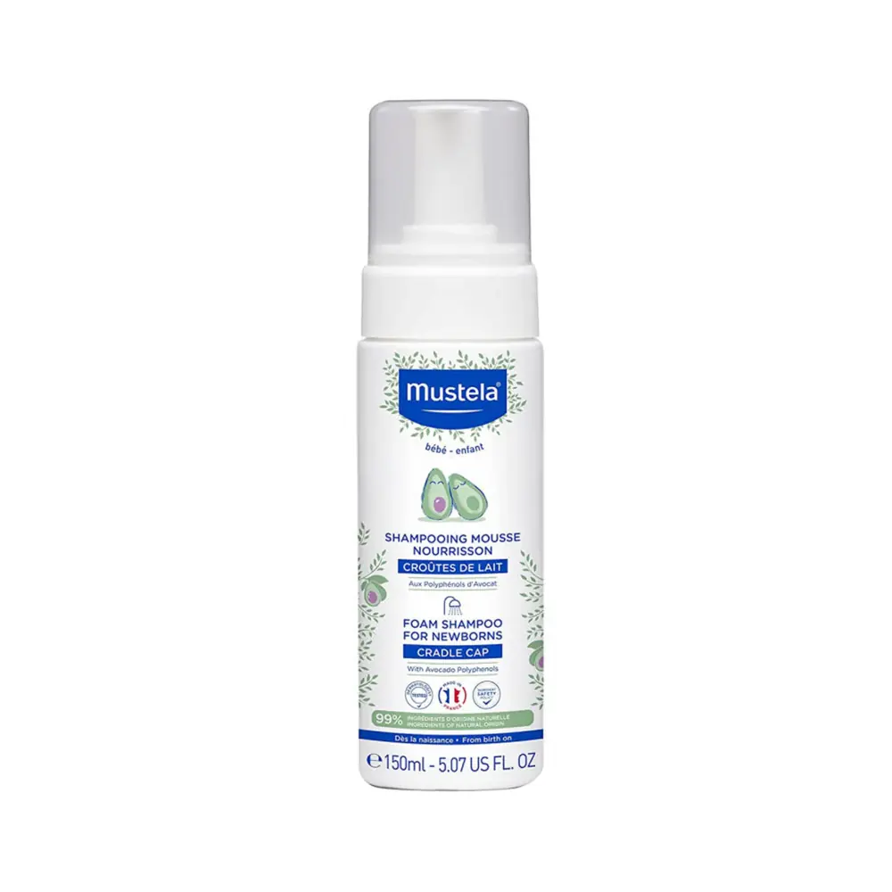 Mustela Foam Shampoo For Newborn Yenidoğan Köpük Şampuan 150 ml