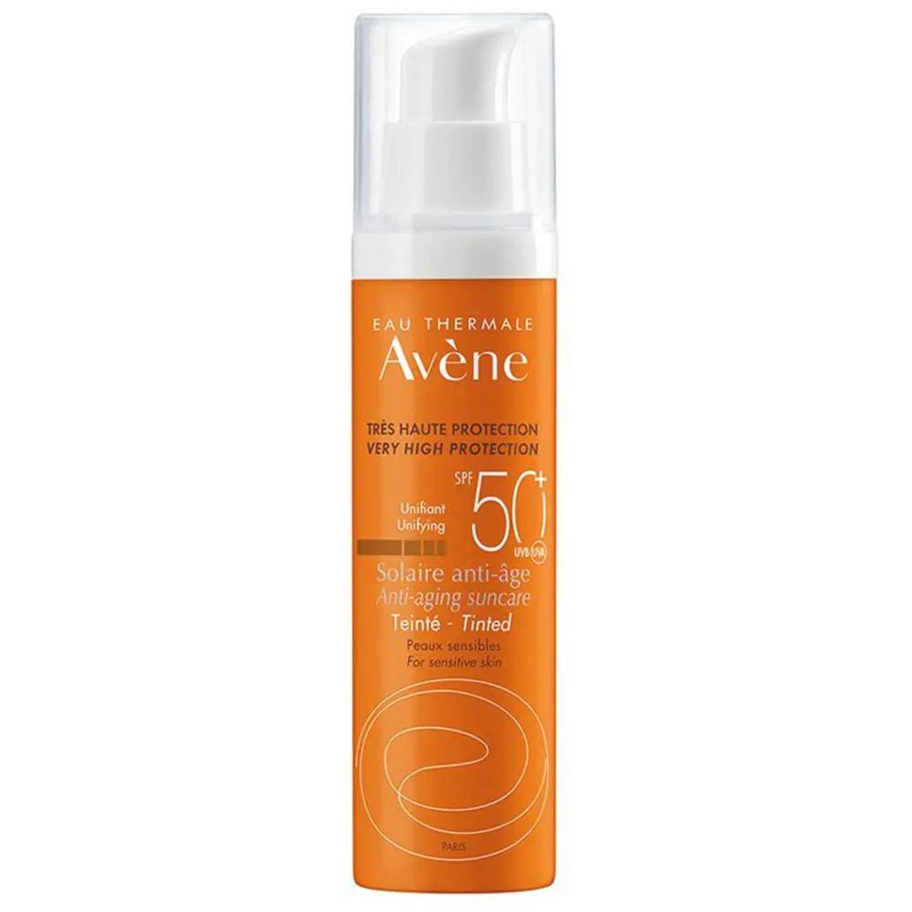 Avene Tinted Anti-Age SPF50+ Yaşlanma Karşıtı Renkli Güneş Kremi Yüksek Koruma 50 ml