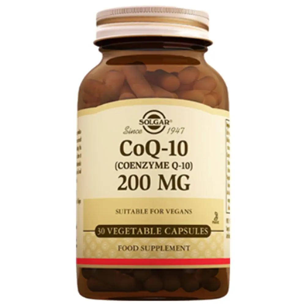 Solgar Coenzyme Q10  200 mg 30 Kapsül
