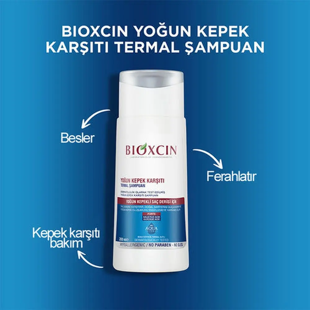 Bioxcin Aqua Thermal Ds Yoğun Kepek Karşıtı Şampuan 200 ml