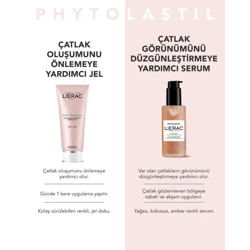 Lierac Phytolastil Strech Marks Çatlak Önlemeye Yardımcı Serum 100 ml