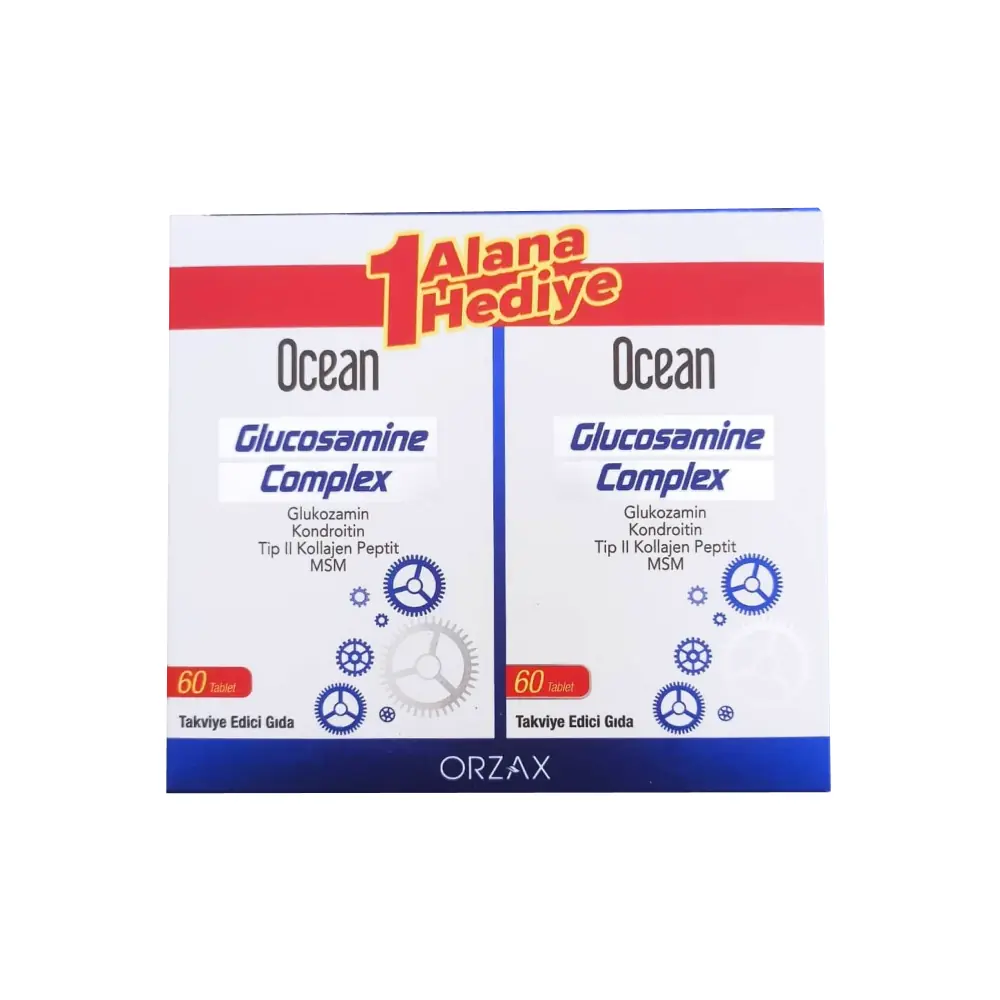 Orzax Ocean Glucosamine Complex 60 + 60 Tablet