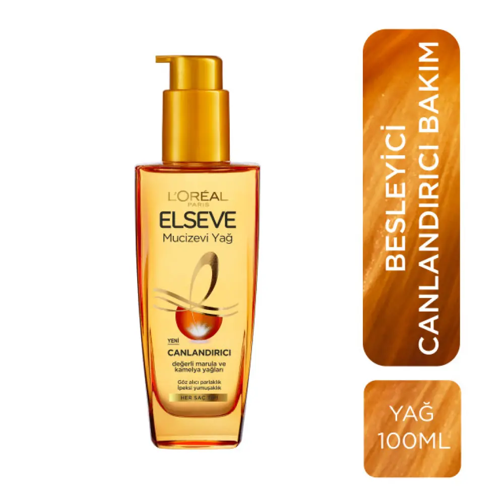 Elseve Mucizevi Canlandırıcı Bakım Yağı 100 ml