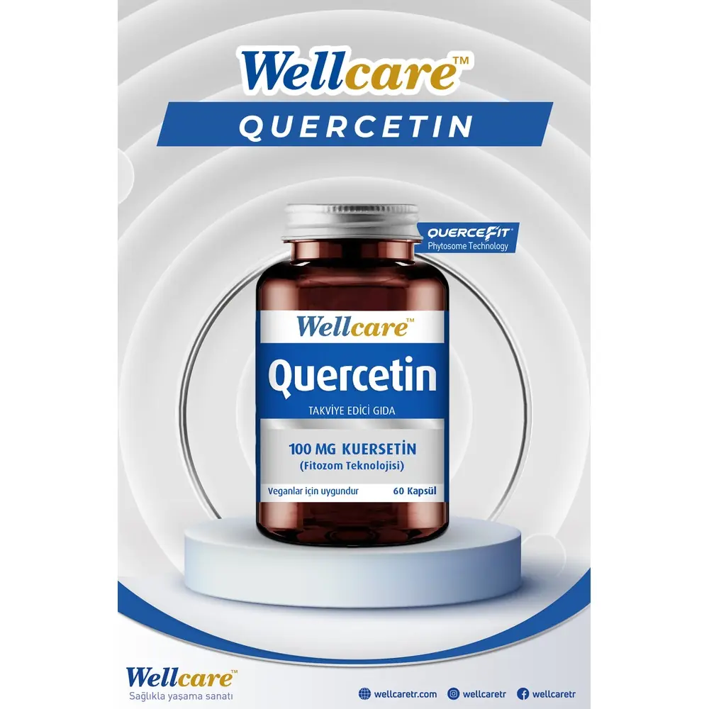 Wellcare Kuersetin 100 mg 60 Kapsül