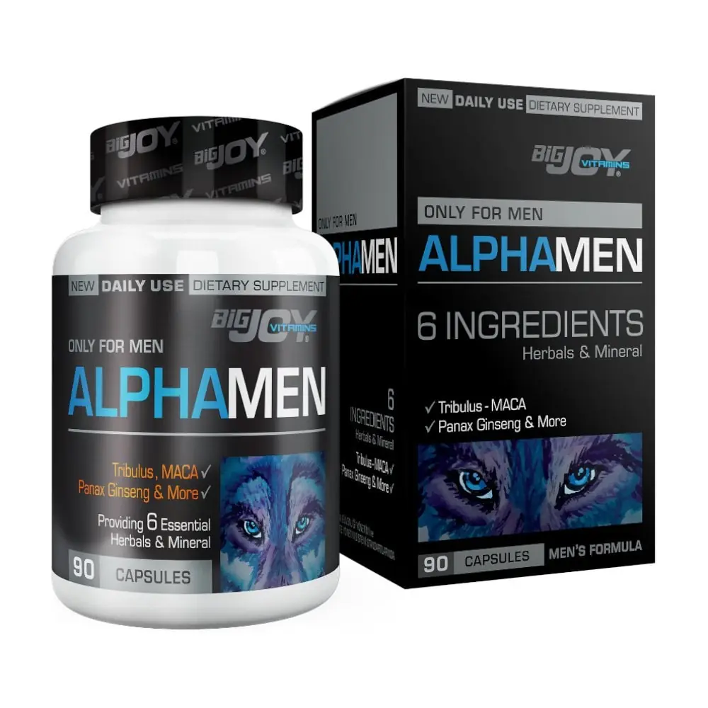 Suda Vitamins Alphamen Erkekler İçin Vitamin 90 Kapsül