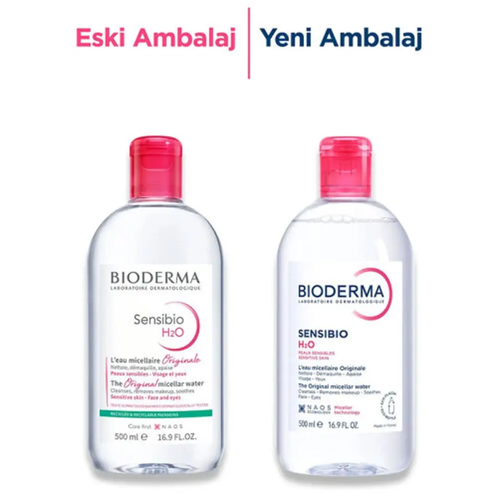 Bioderma Sensibio H2O İkili Set 500 ml + 500 ml
