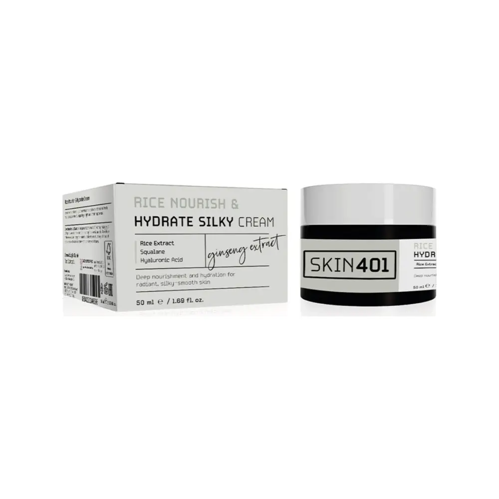 Skin401 Rice Nourish and Hydrate Silky Besleyici ve Nemlendirici Krem 50 ml
