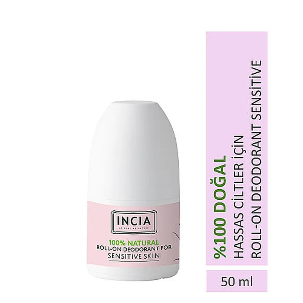 INCIA Hassas Ciltler İçin Roll-On Sensitive 50 ml
