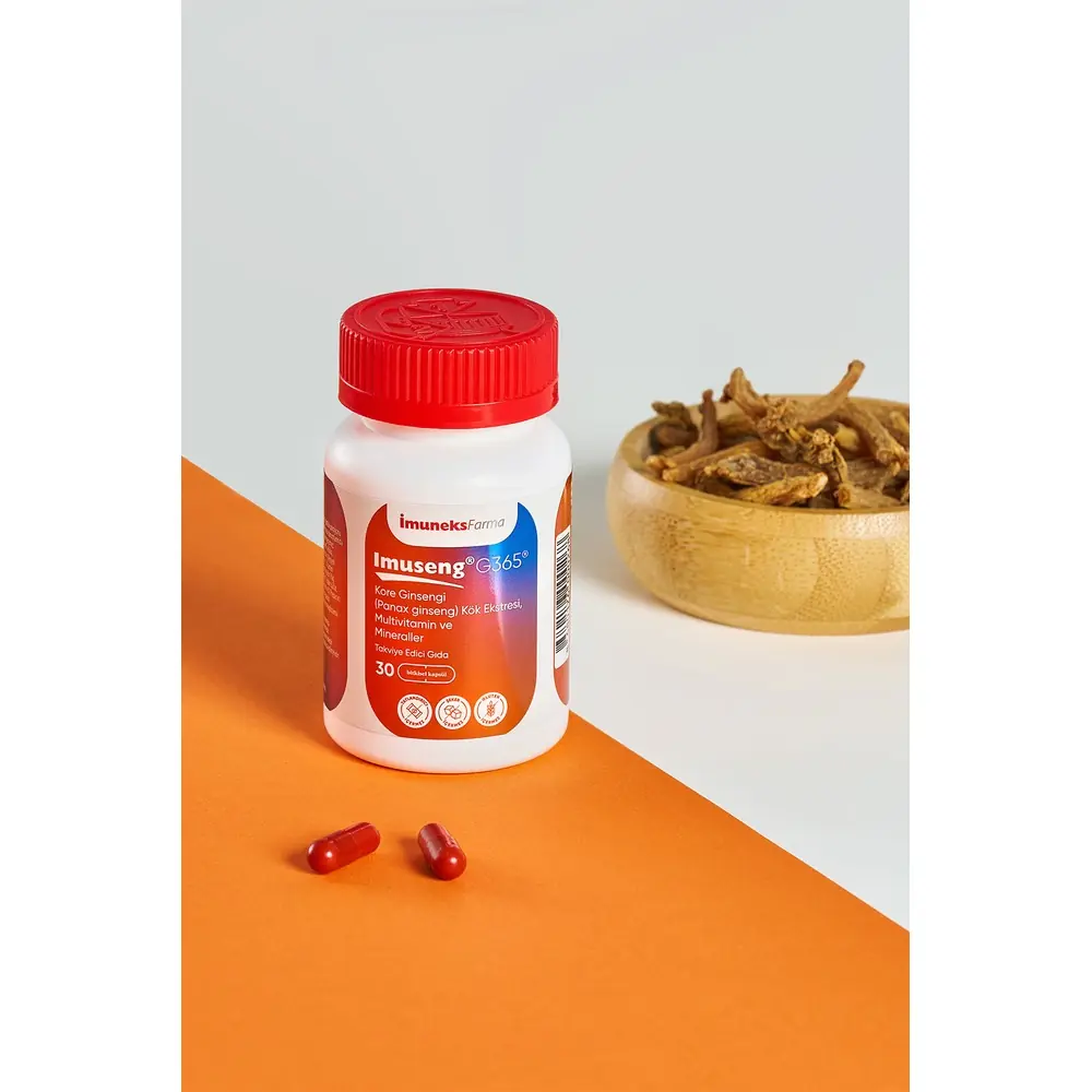 İmuneks İmuseng G365 Multivitamin 30 Kapsül