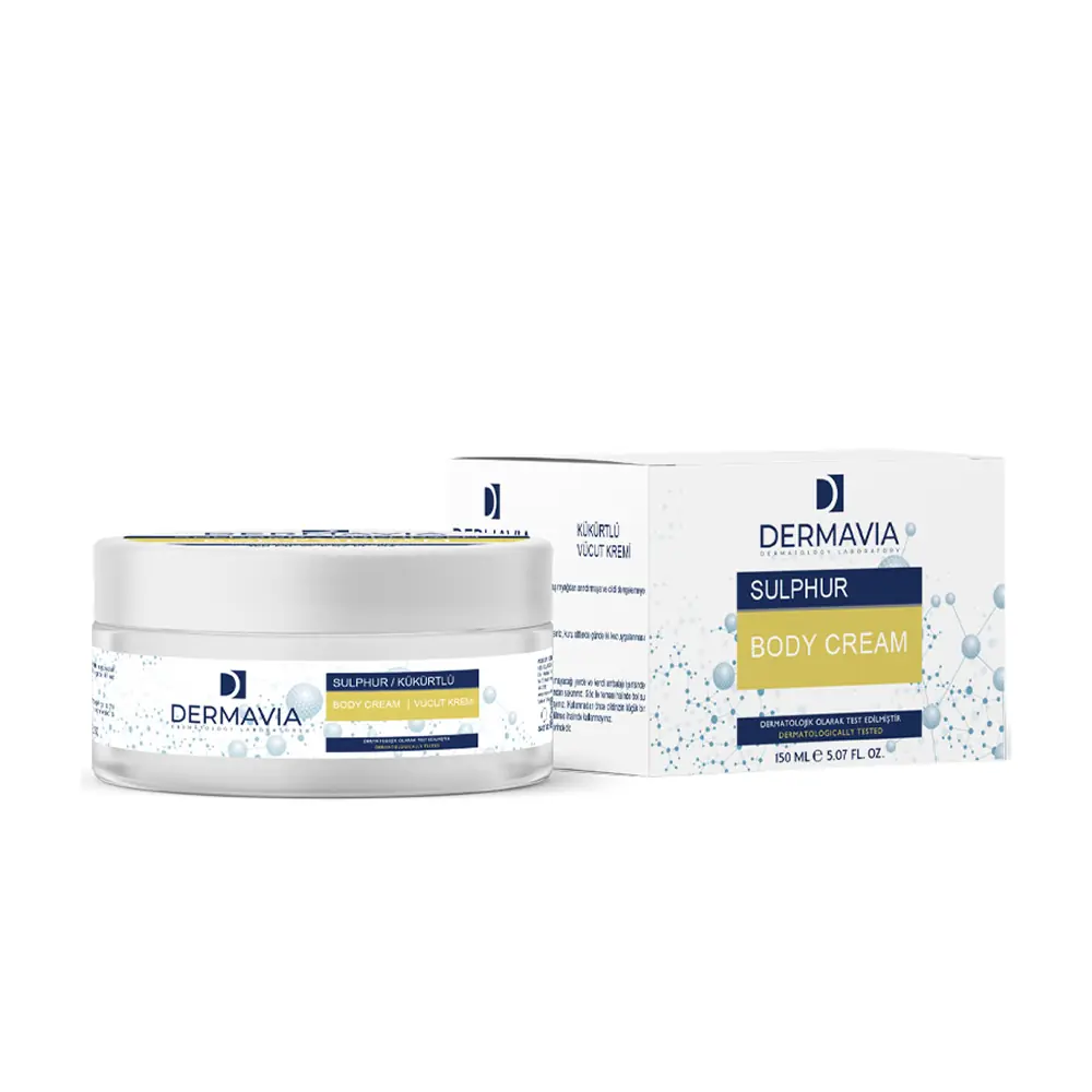 Dermavia Kükürtlü Vücut Kremi 150 ml