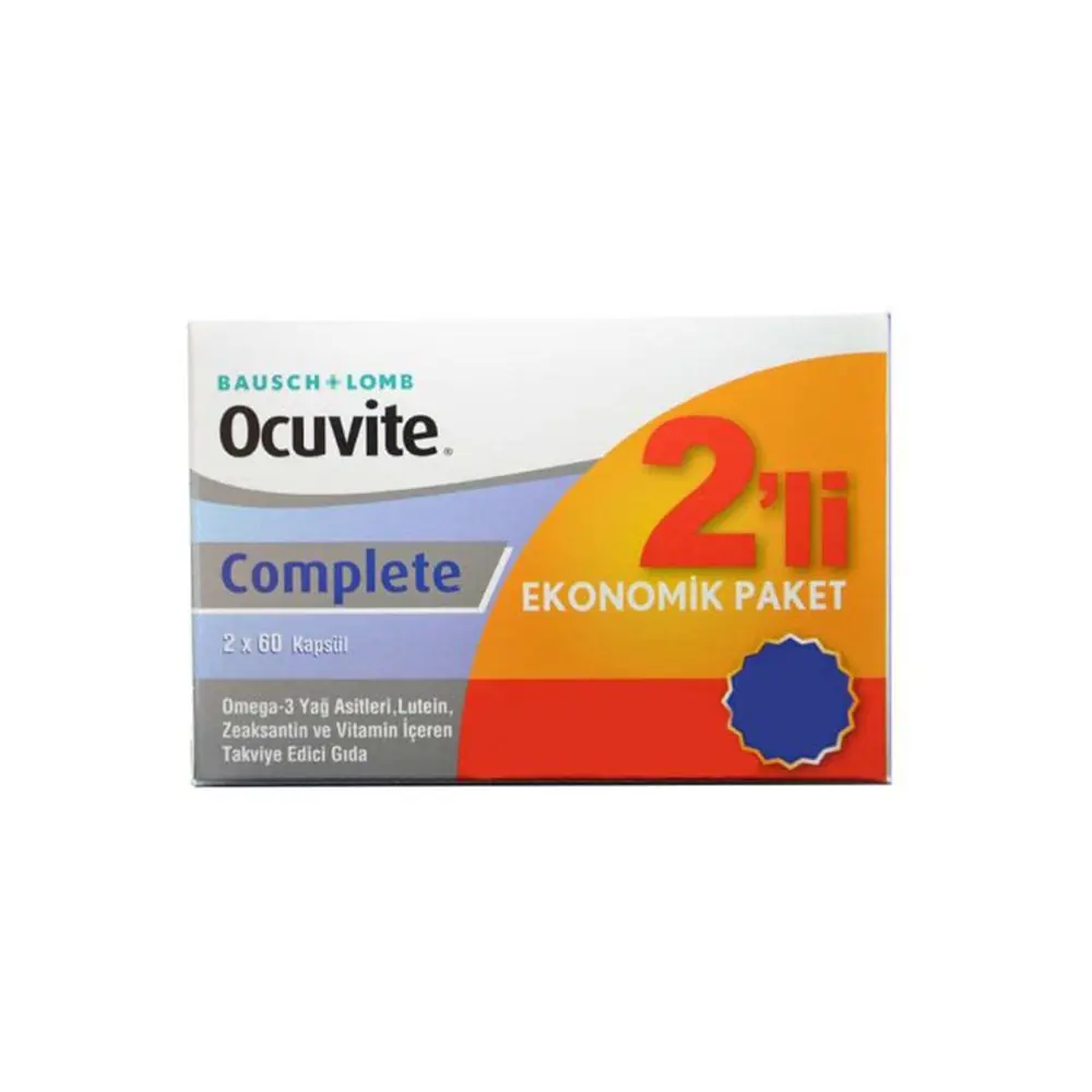 Ocuvite Complete 2 Adet Ekonomik Paket