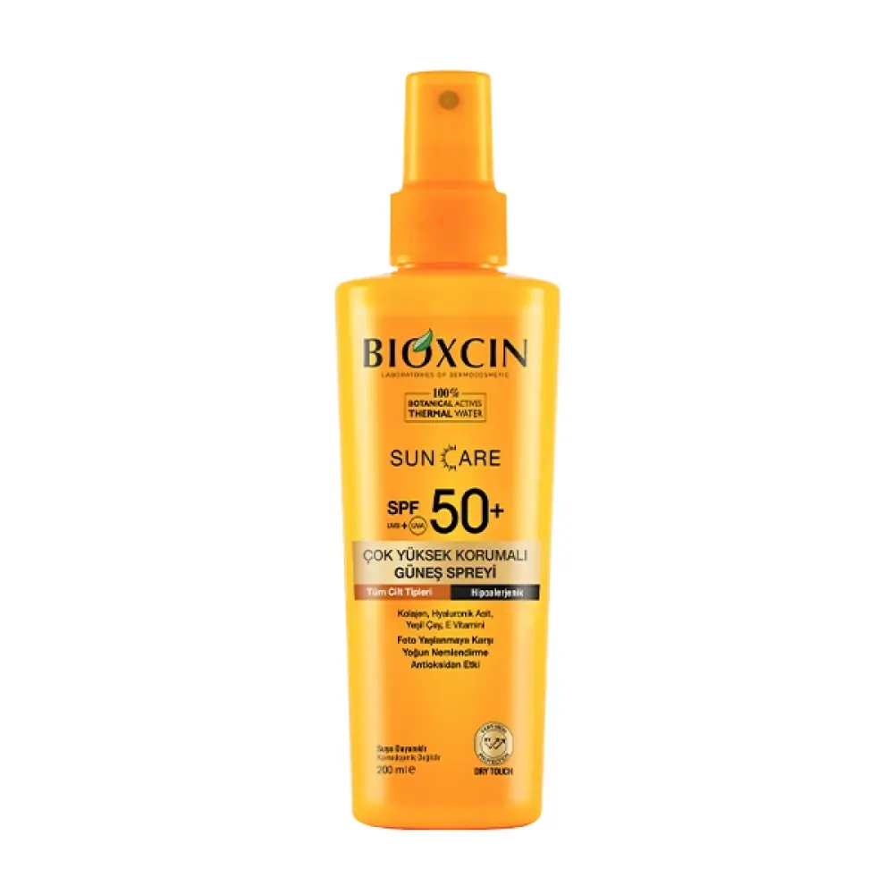 Bioxcin Sun Care Tüm Ciltler için Güneş Spreyi SPF 50+ 200 ml