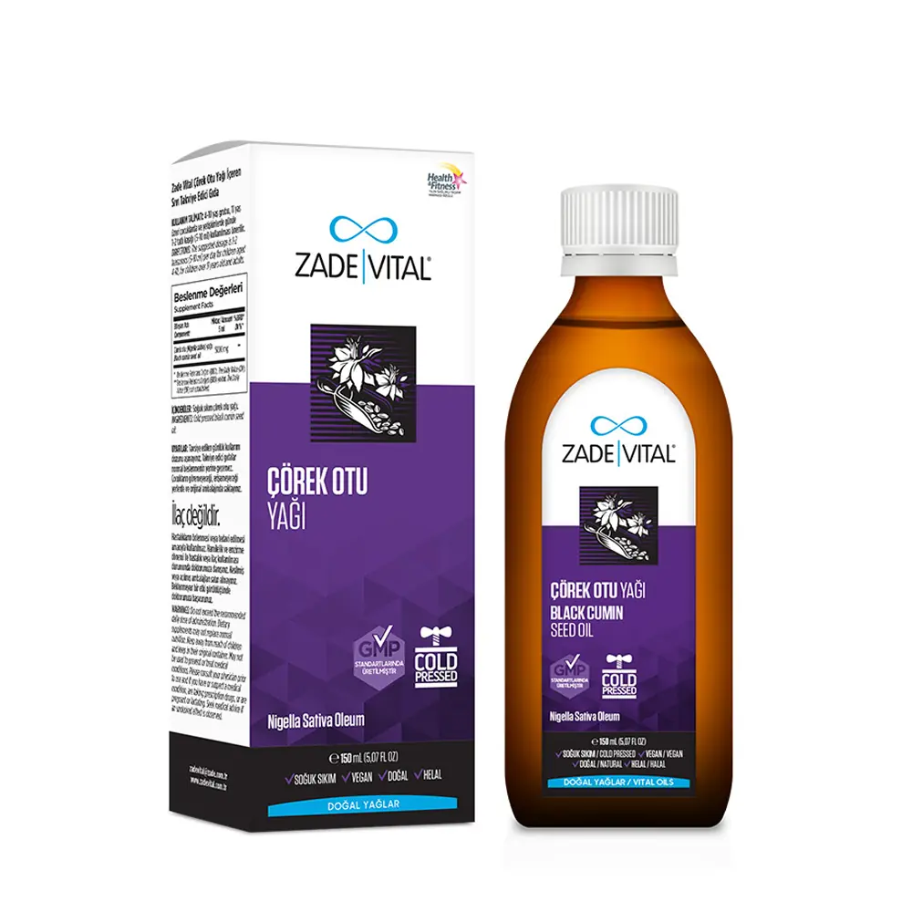 Zade Vital Çörek Otu Yağı 150 ml