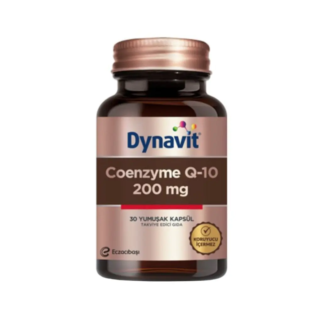Dynavit Coenzyme Q10 200 mg 30 Kapsül