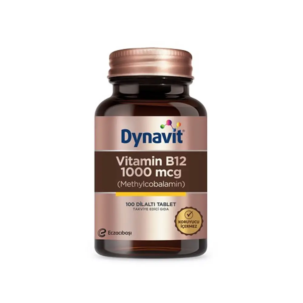 Dynavit Vitamin B12 1000 mcg 100 Tablet