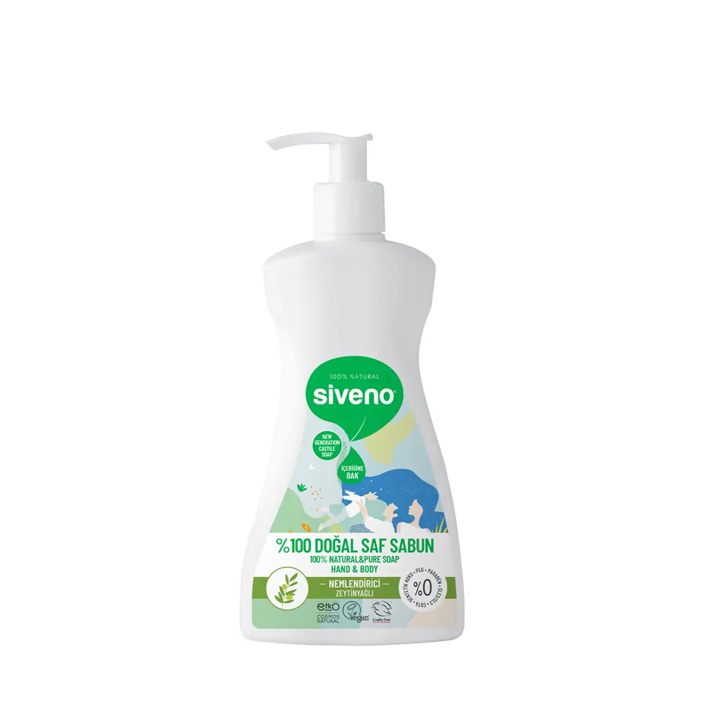 Siveno Zeytinyağlı Doğal Sıvı Sabun 300 ml