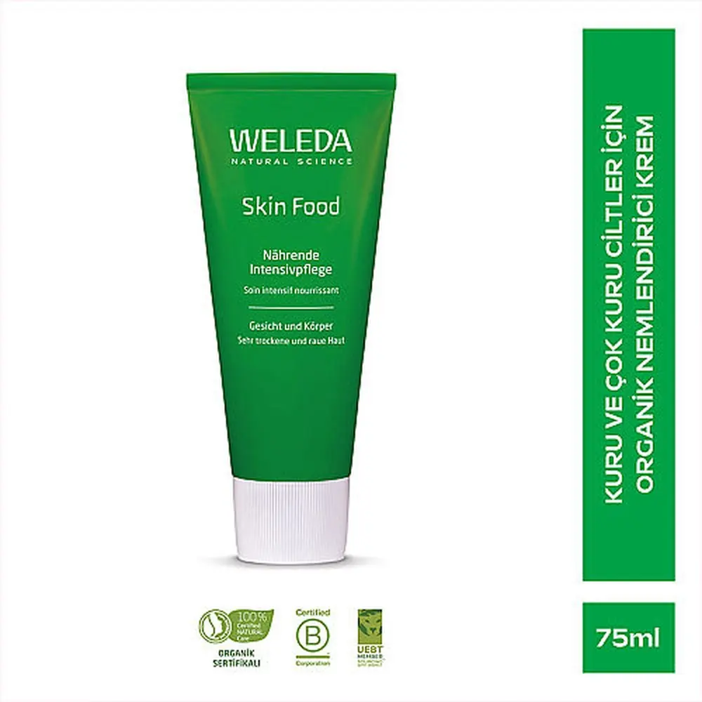 Weleda Skin Food Kuru Ciltler İçin Nemlendirici ve Besleyici Organik Bakım Kremi 75 ml