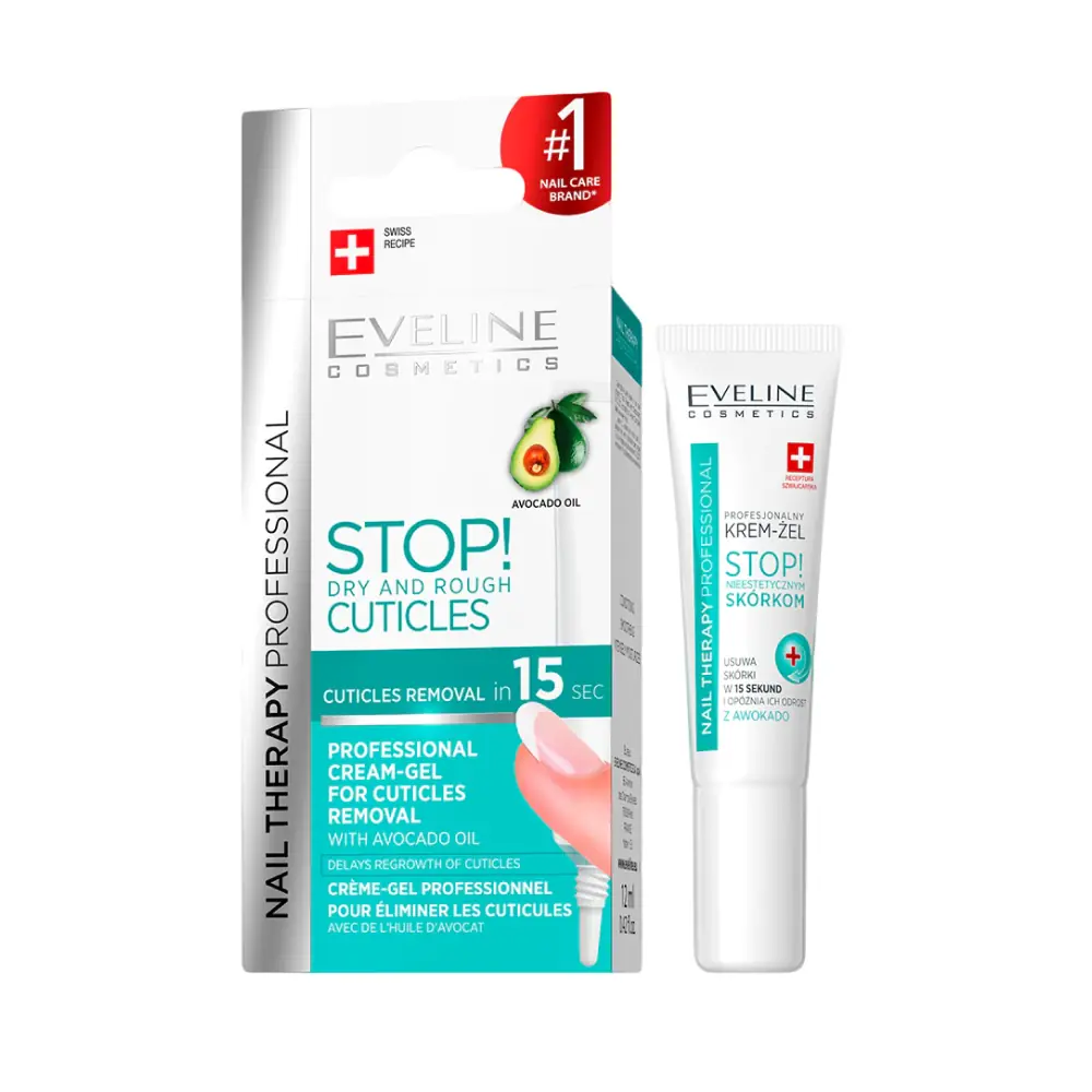Eveline Cosmetics Stop Cuticles Professional Cream Gel 12 ml