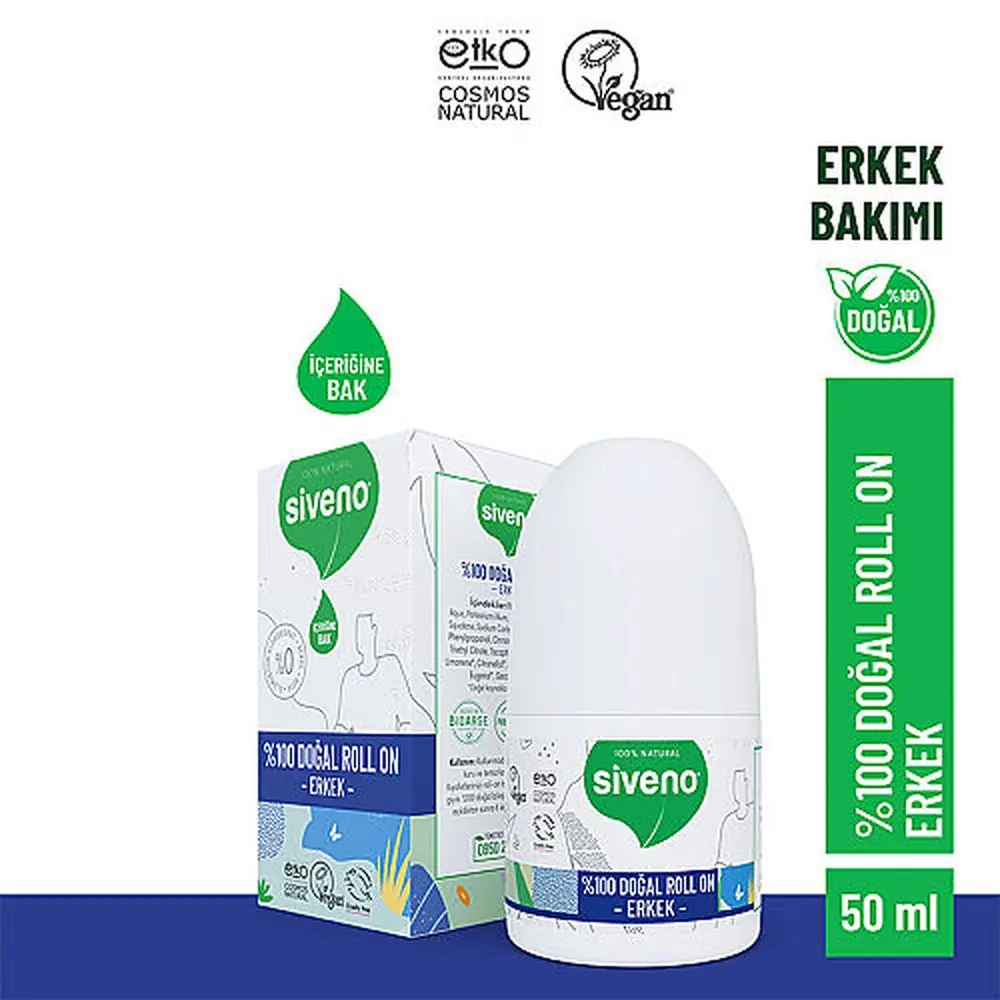 Siveno Roll-On Erkek 50 ml