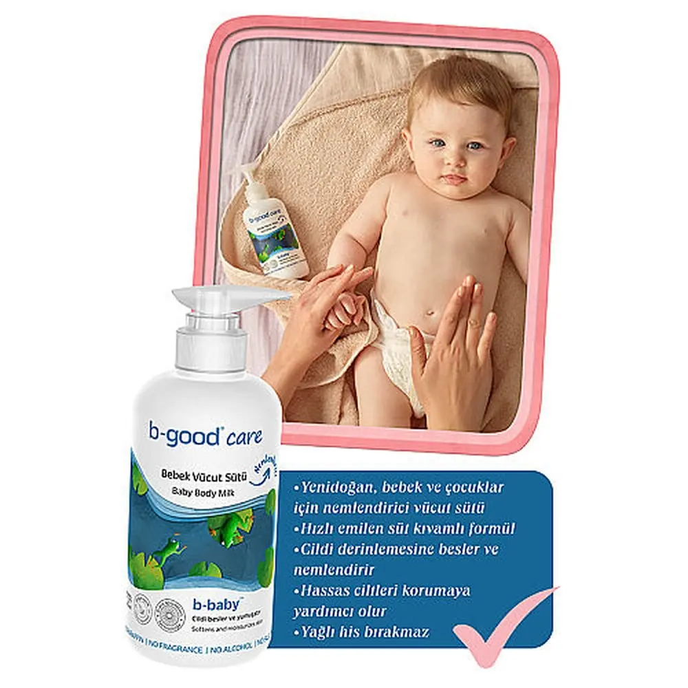 B-Good B-baby Bebek Vücut Sütü 250 ml