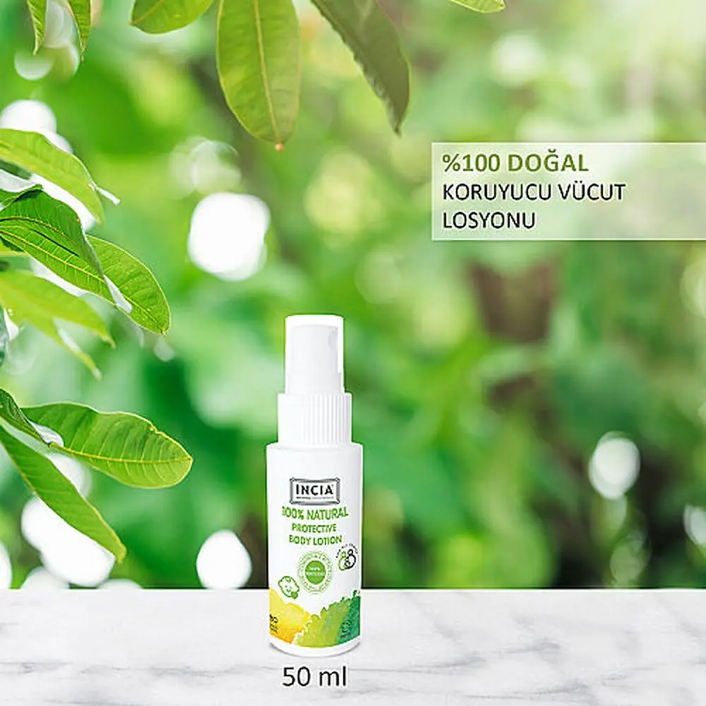 INCIA %100 Doğal Koruyucu Vücut Losyonu 50 ml