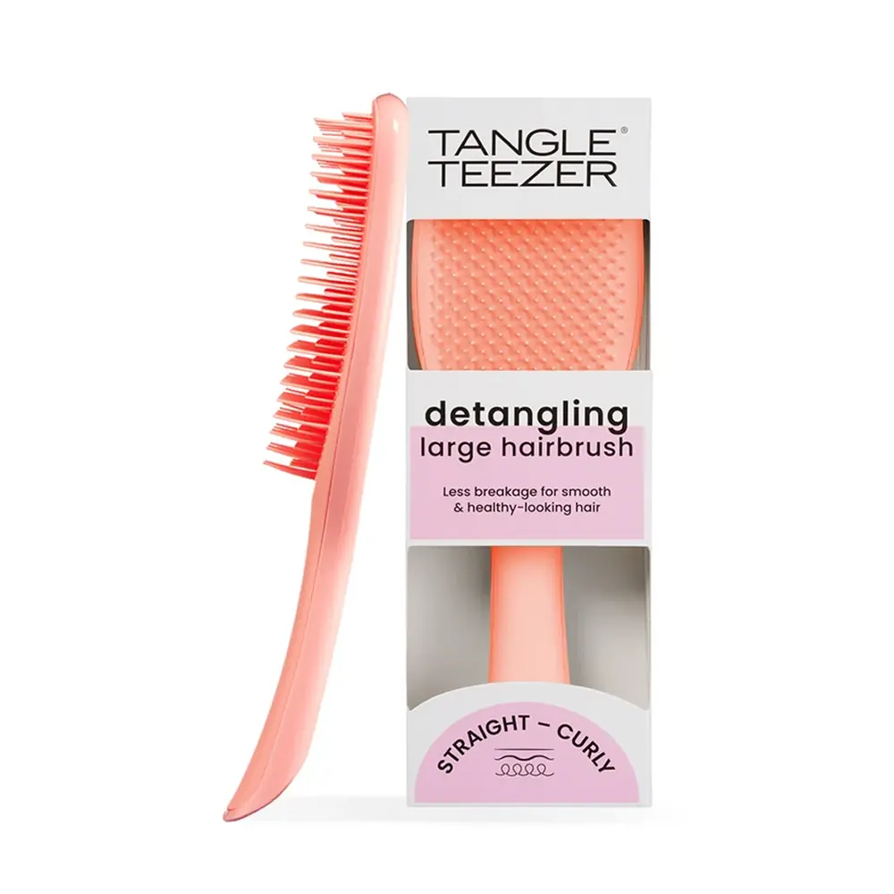 Tangle Teezer The Ultimate Detangler Elektriklenme Önleyici Büyük Boy Saç Fırçası - Peach Glow