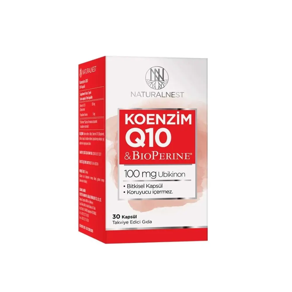 Naturalnest Koenzim Q10 30 Kapsül
