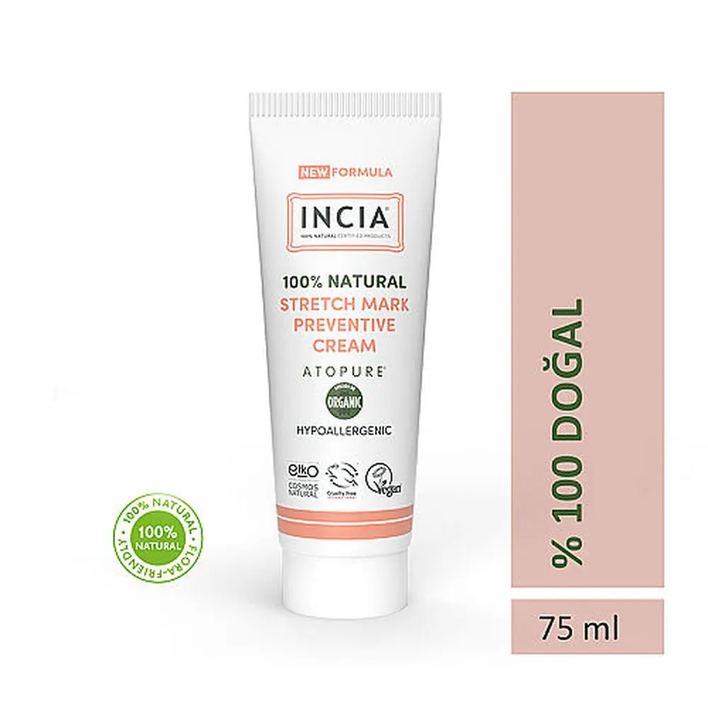 INCIA Doğal Karın Çatlak Kremi 75 ml