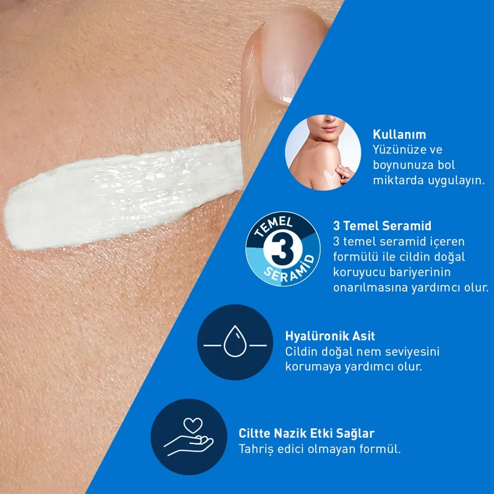 Cerave Facial Moisturising Lotion Yüz Kremi 50 SPF 52 ml
