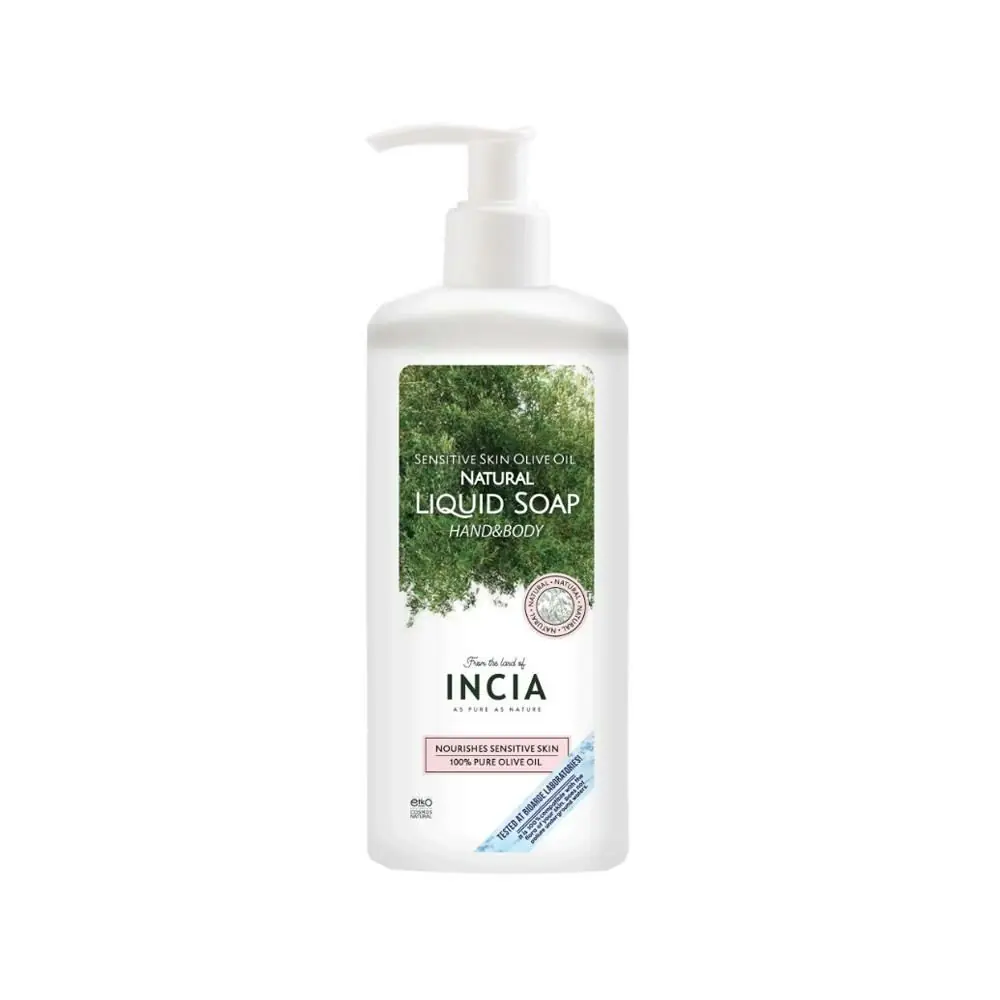 INCIA Hassas Ciltler İçin Doğal Sıvı Sabun 1 Litre