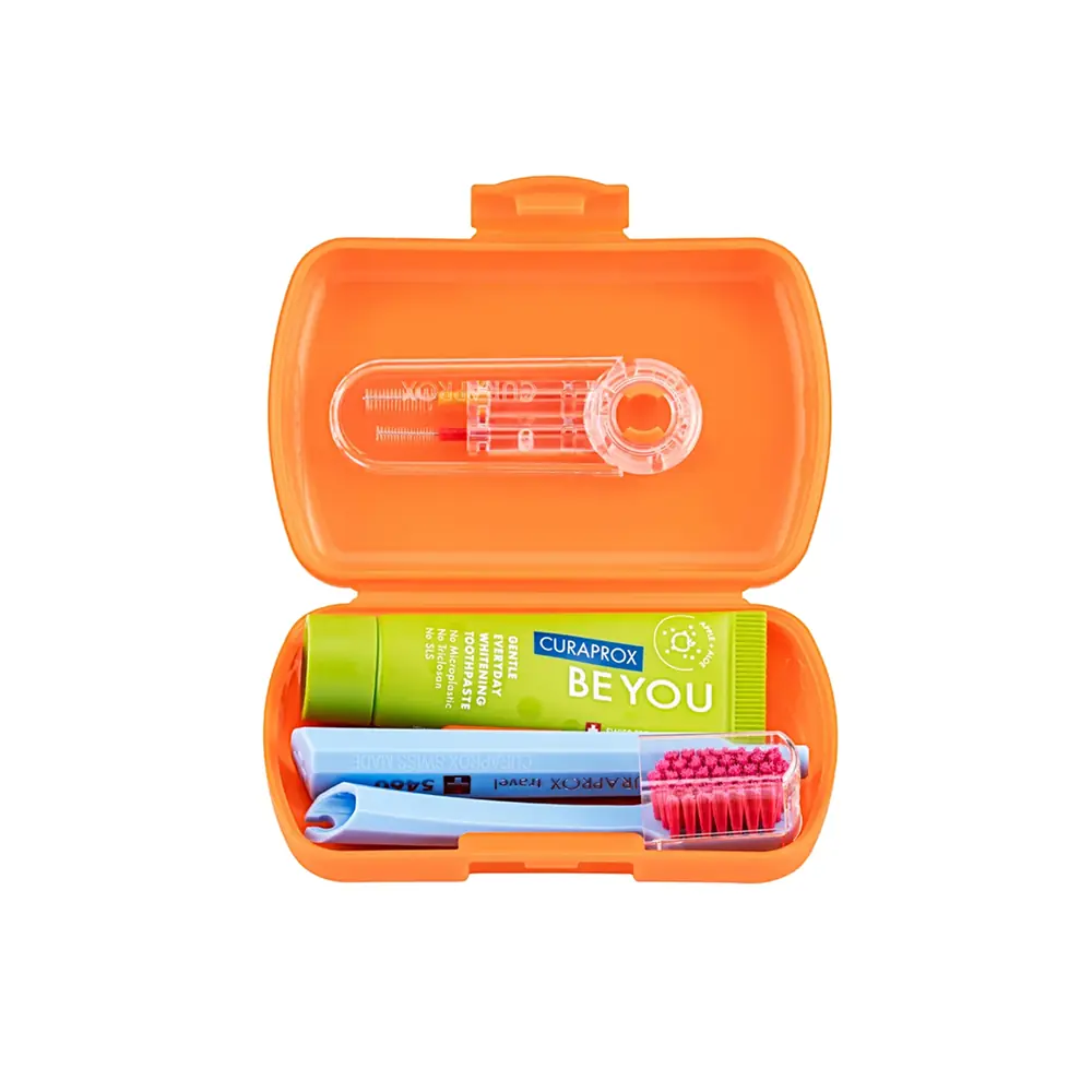 Curaprox Travel Set - Turuncu