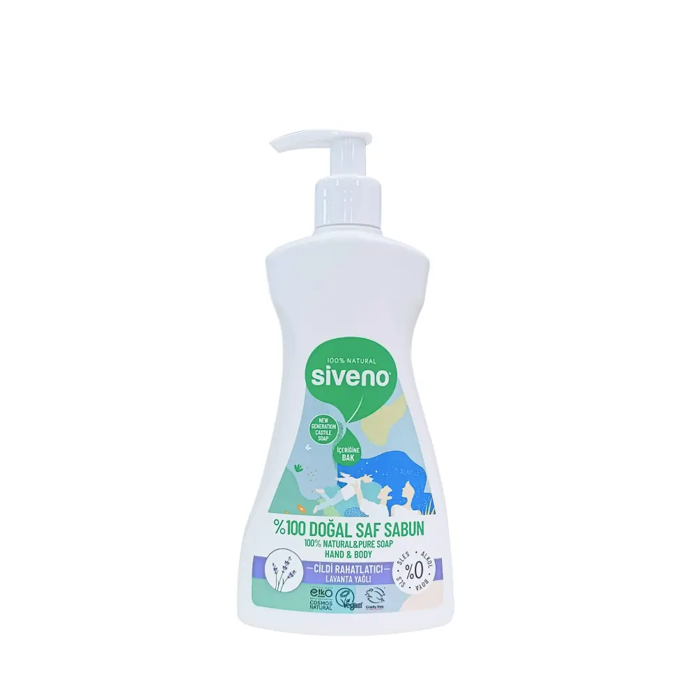 Siveno Lavanta Yağlı Doğal Sıvı Sabun 300 ml