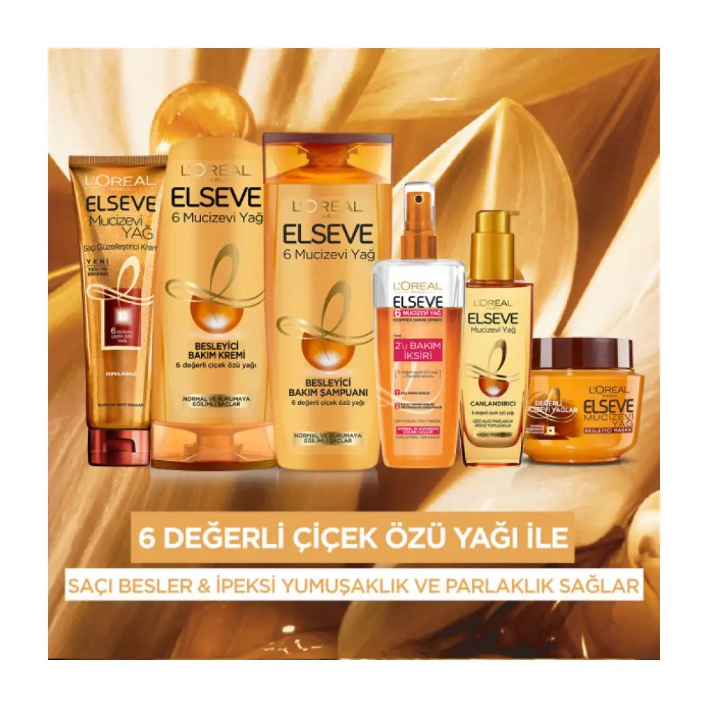 Elseve Mucizevi Besleyici Bakım Yağı 100 ml