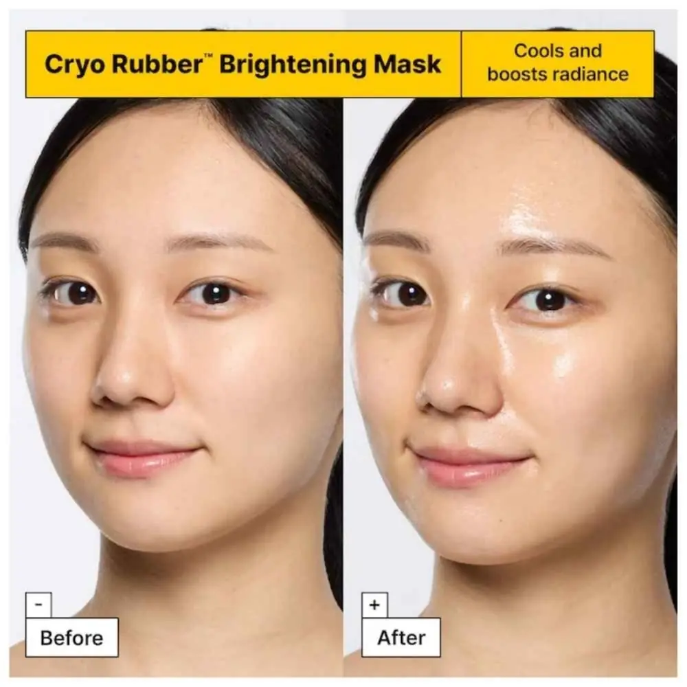 Dr. Jart+ Cryo Rubber Niasinamid ve Peptit İçerikli Aydınlatıcı Etkili Yüz Maskesi 36+4 g