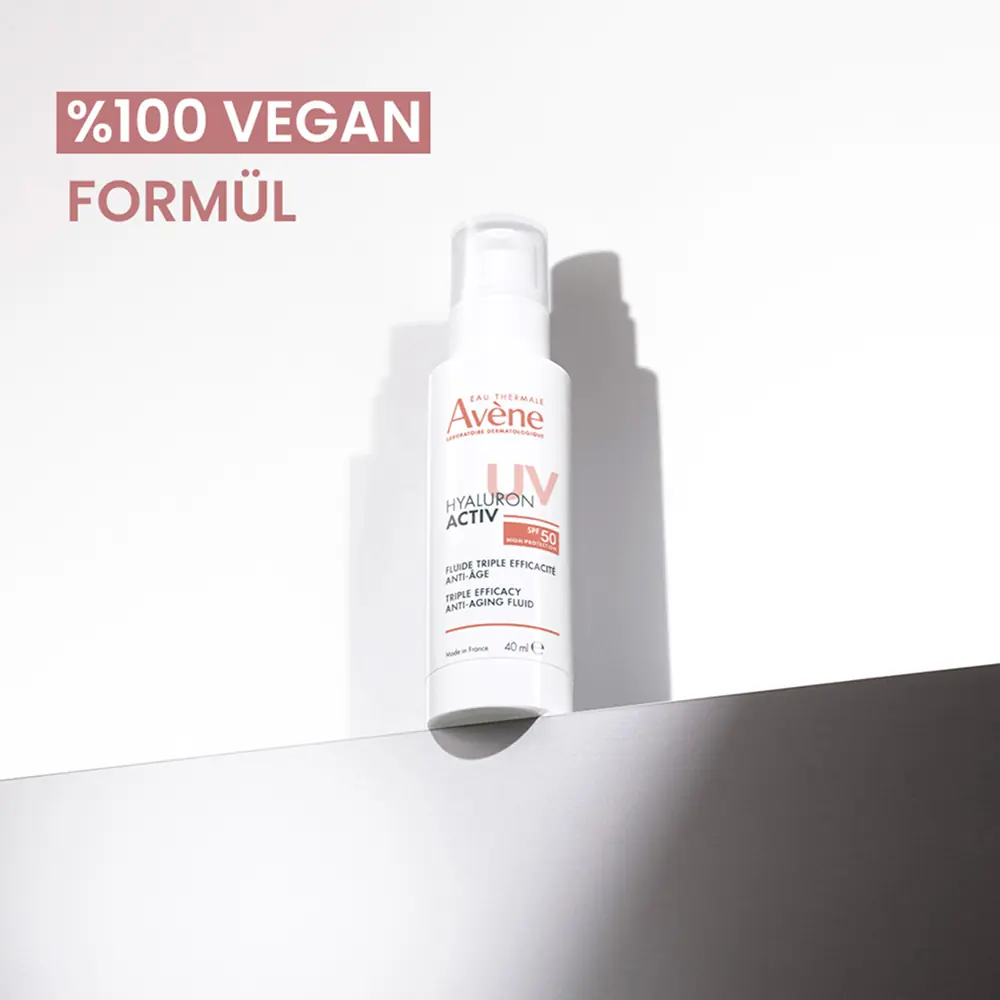 Avene Hyaluron Activ Anti-Aging Fluid SPF50 Yaşlanma Karşıtı Krem 40 ml