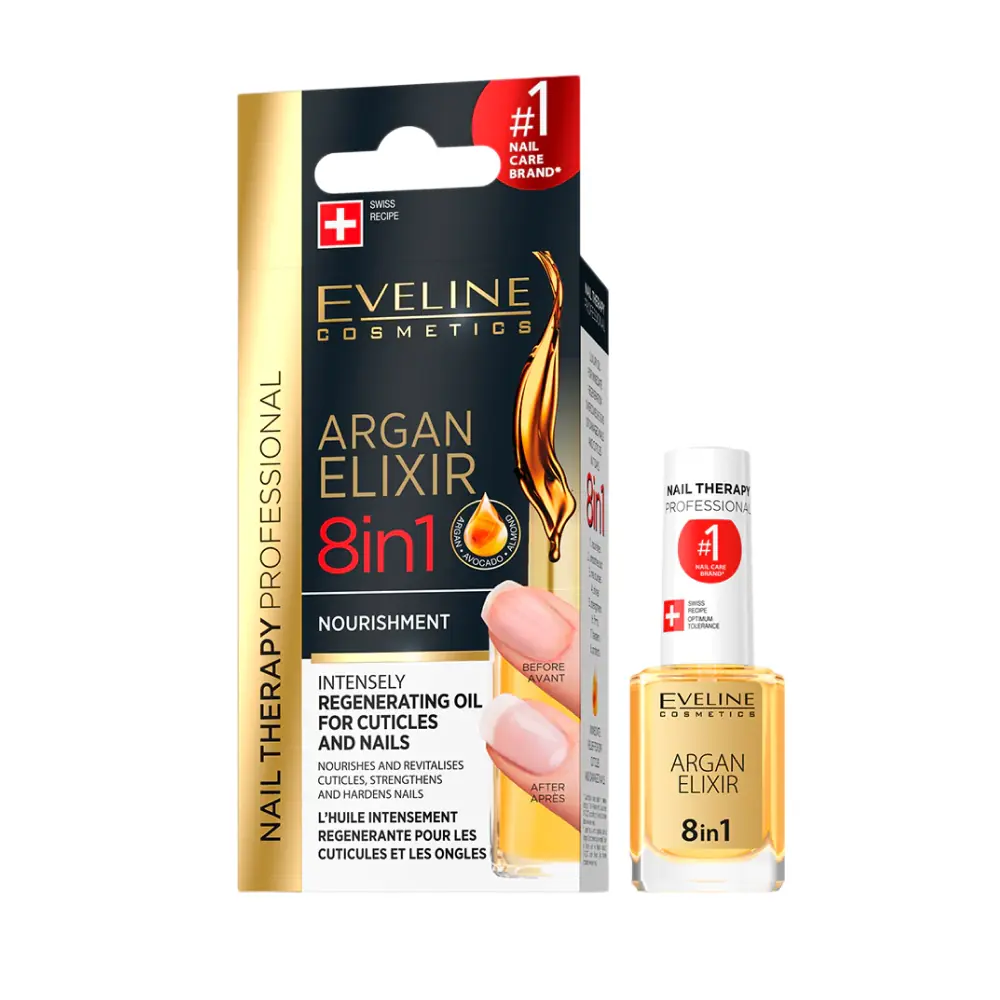 Eveline Cosmetics Nail Therapy Argan Elixir 12 ml