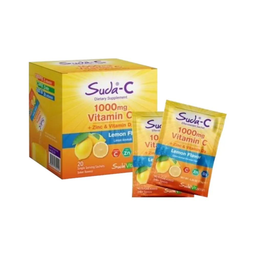 Suda Vitamin C 1000 mg Limon Özlü 20 Saşe