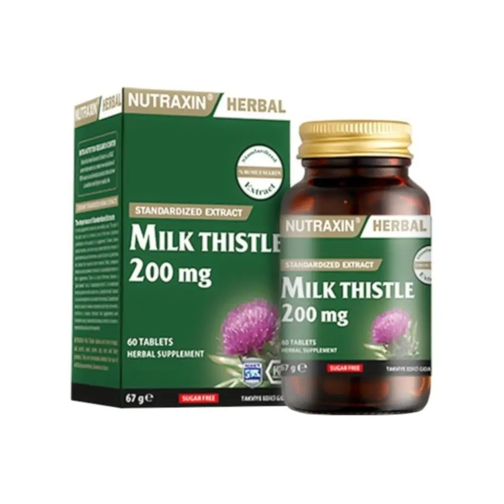 Nutraxin Milk Thistle 200 mg 60 Tablet
