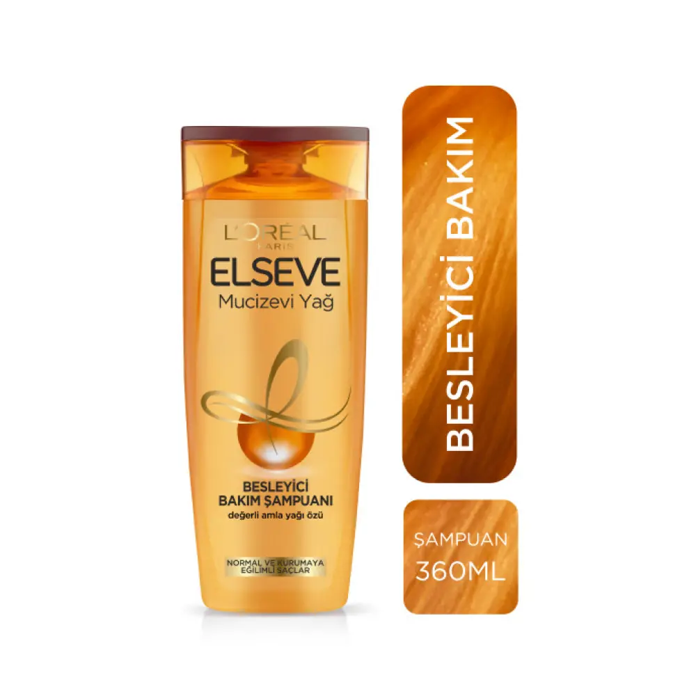 Elseve Mucizevi Yağ Besleyici Bakım Şampuanı 360 ml