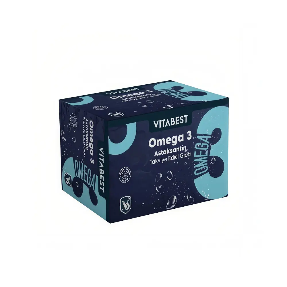 Vitabest Omega 3 Astaksantin 90 Yumuşak Kapsül