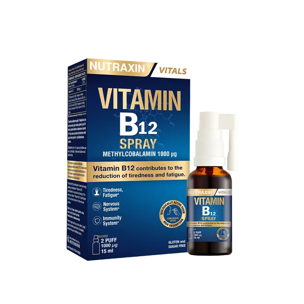 Nutraxin Vitamin B12 Sprey 15 ml