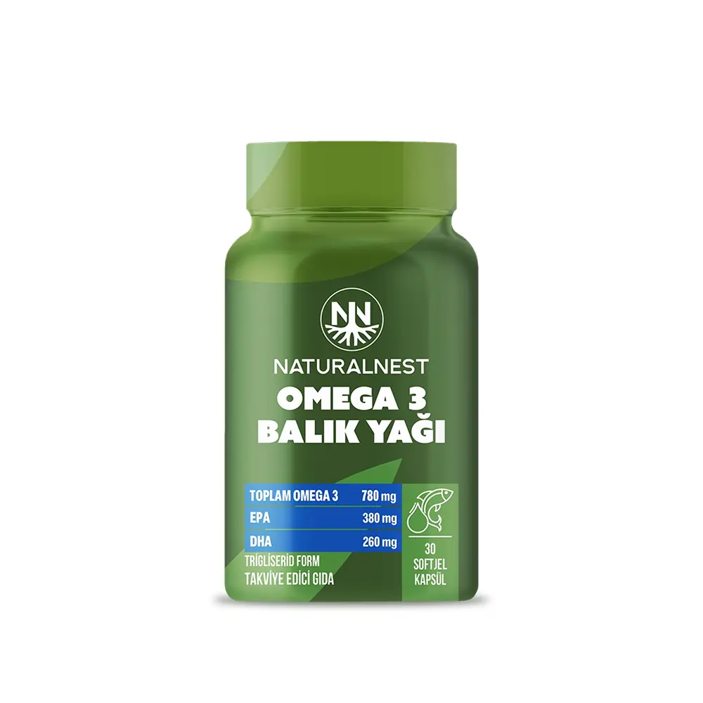 Naturalnest Omega 3 1200 Mg 30 Kapsül