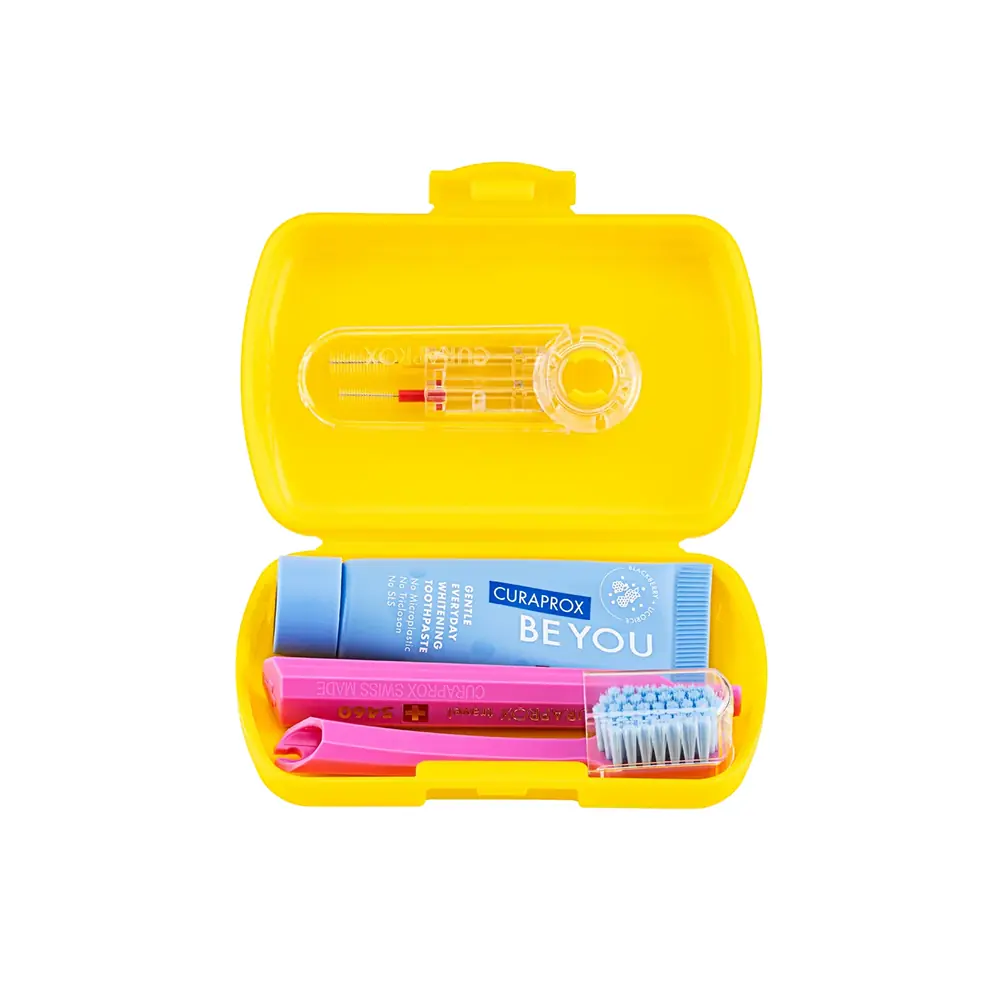 Curaprox Travel Set - Sarı