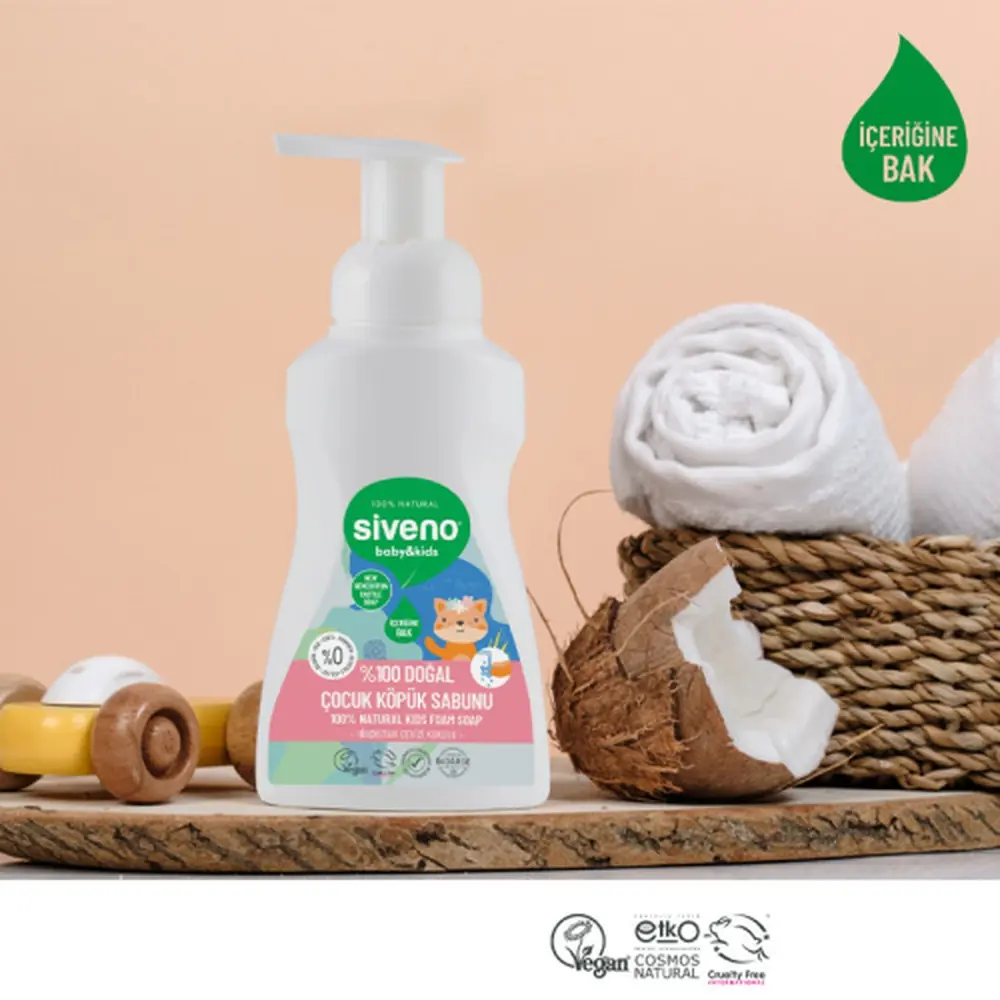 Siveno Çocuk Köpük Sabunu 250 ml
