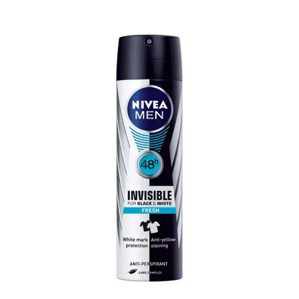 Nivea Men Invisible Black & White Fresh Erkek Deodorant 150 ml