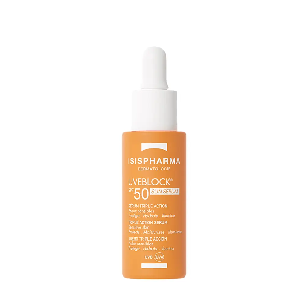 Isis Pharma Dermatologie Uveblock SPF50+ Nemlendirici Güneş Serumu 28 ml