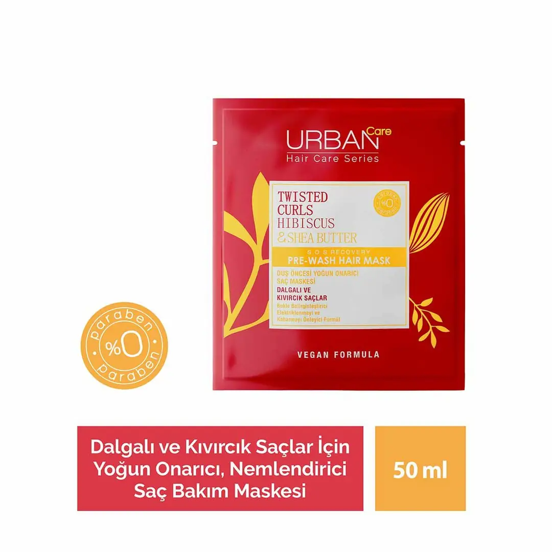 Urban Care Hibiscus ve Shea Butter Saç Bakım Maskesi 50 ml