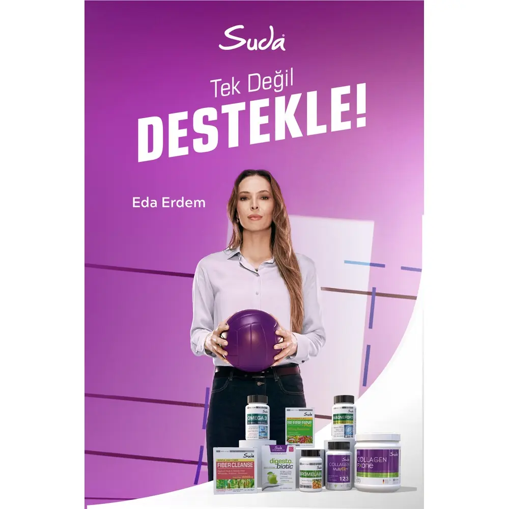 Suda Vitamin B-50 Complex 60 Bitkisel Kapsül