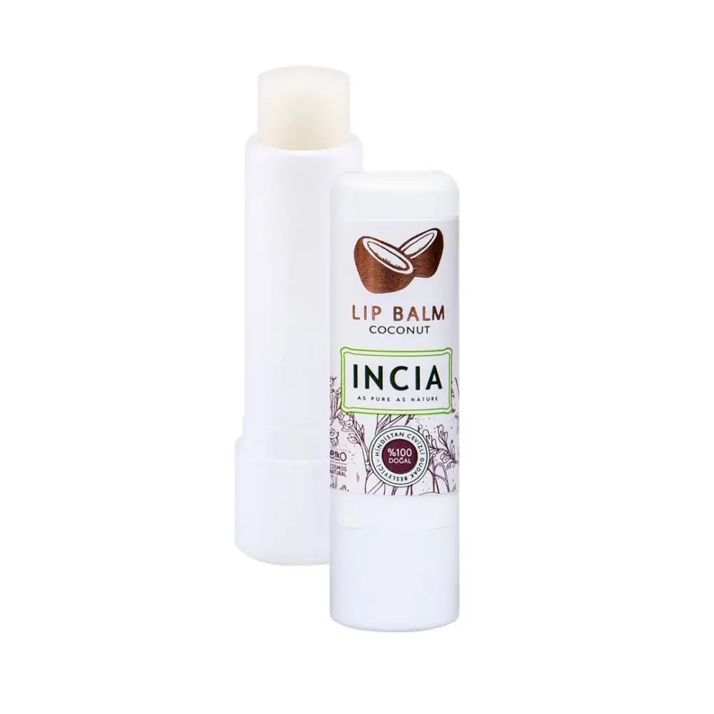 INCIA Doğal Hindistan Cevizli Dudak Besleyici 6 gr